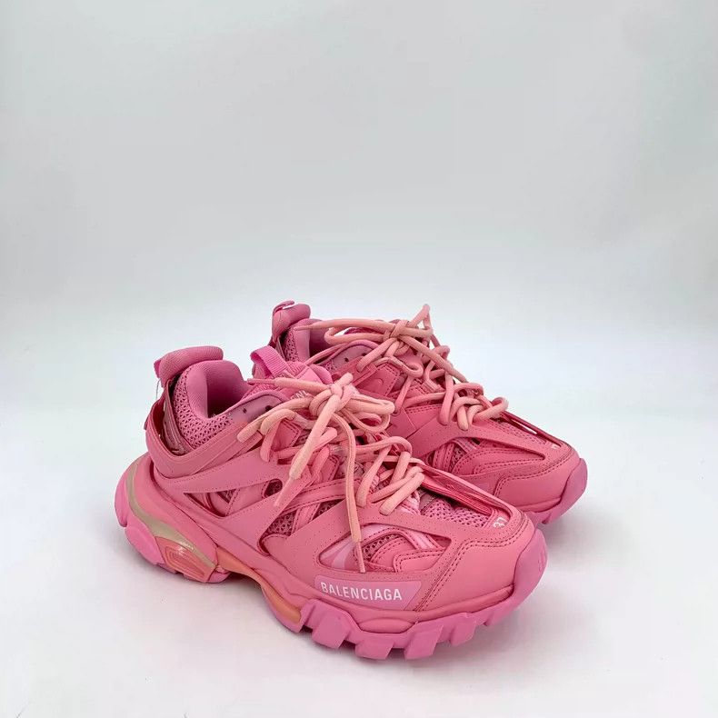 Balenciaga Balenciaga Pink Casual Sneakers Track 37 Size US 8 / IT 38 - 2 Thumbnail