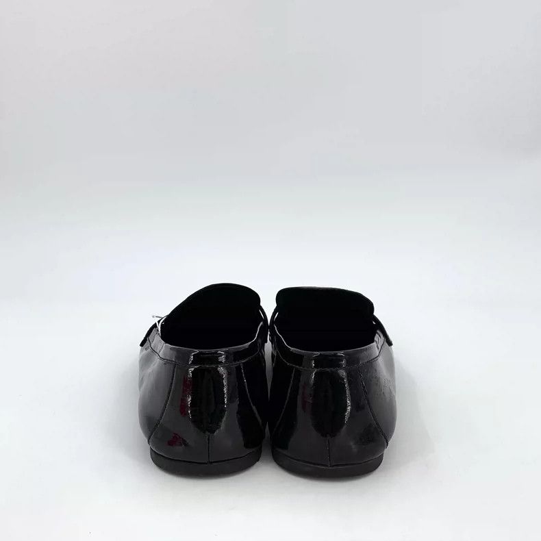 Prada Prada Black Patent Leather Loafers Size 37.5 Size US 7 / IT 37 - 4 Thumbnail