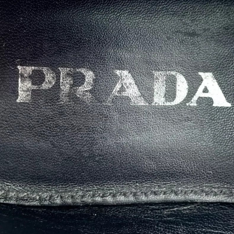Prada Prada Black Patent Leather Loafers Size 37.5 Size US 7 / IT 37 - 8 Thumbnail