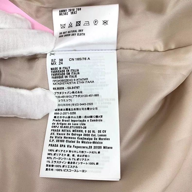 Miu Miu MiuMiu Pink Hooded Long Sleeve Jacket Size S / US 4 / IT 40 - 7 Thumbnail