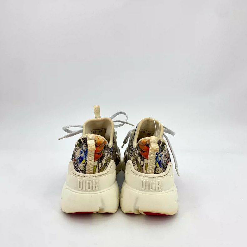 Dior Christian Dior Floral Print Casual Sneakers Size US 8 / IT 38 - 4 Thumbnail