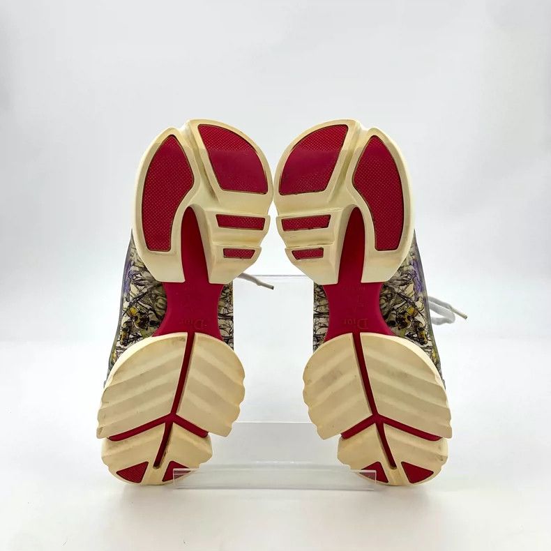 Dior Christian Dior Floral Print Casual Sneakers Size US 8 / IT 38 - 5 Thumbnail