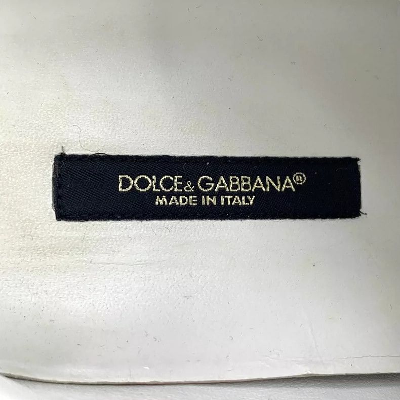 Dolce & Gabbana Dolce&Gabbana White Thick-Soled Casual Shoes Size US 6 / IT 36 - 7 Thumbnail