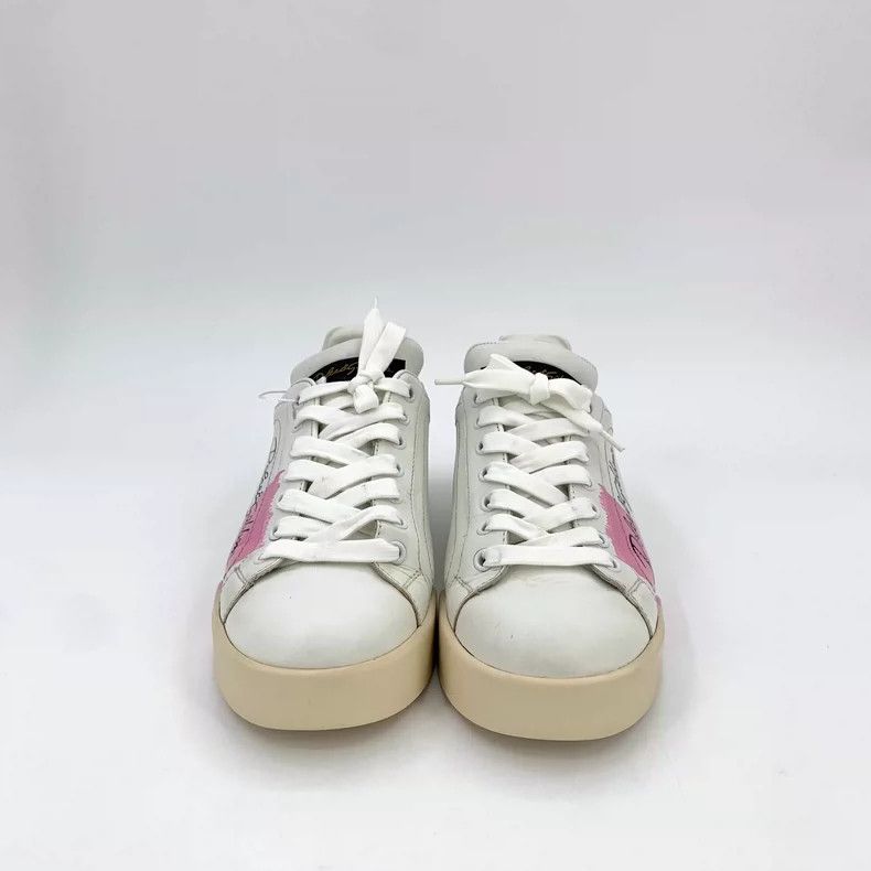 Dolce & Gabbana Dolce&Gabbana White Thick-Soled Casual Shoes Size US 6 / IT 36 - 3 Thumbnail