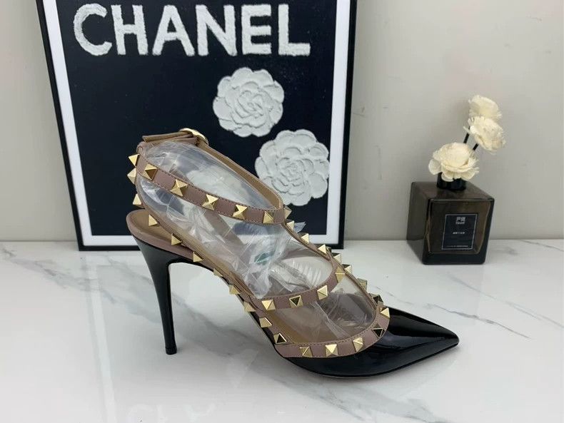 Valentino Valentino Heels with Studded Strap Design Size US 8 / IT 38 - 5 Thumbnail