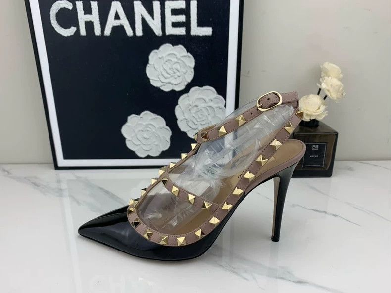 Valentino Valentino Heels with Studded Strap Design Size US 8 / IT 38 - 4 Thumbnail