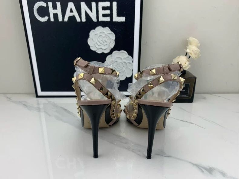 Valentino Valentino Heels with Studded Strap Design Size US 8 / IT 38 - 3 Thumbnail