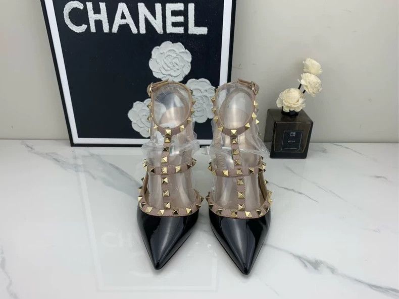 Valentino Valentino Heels with Studded Strap Design Size US 8 / IT 38 - 2 Thumbnail