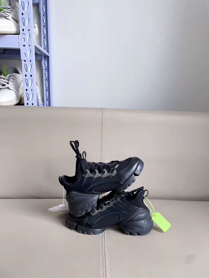 Dior Dior D-Connect Black Sneakers Size 35.5 Size US 6 / IT 36 - 6 Thumbnail