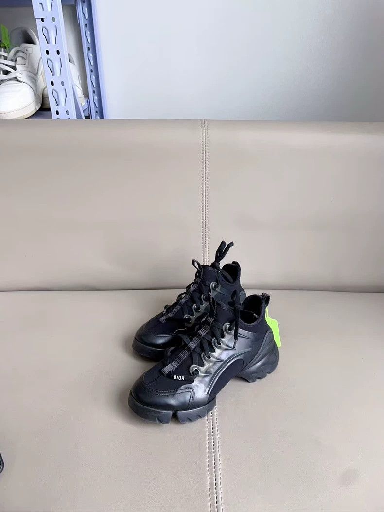 Dior Dior D-Connect Black Sneakers Size 35.5 Size US 6 / IT 36 - 3 Thumbnail