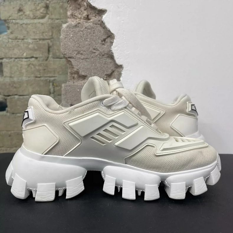 Prada Prada Thick-Soled Sneakers Size 36 Size US 8 / IT 38 - 4 Thumbnail