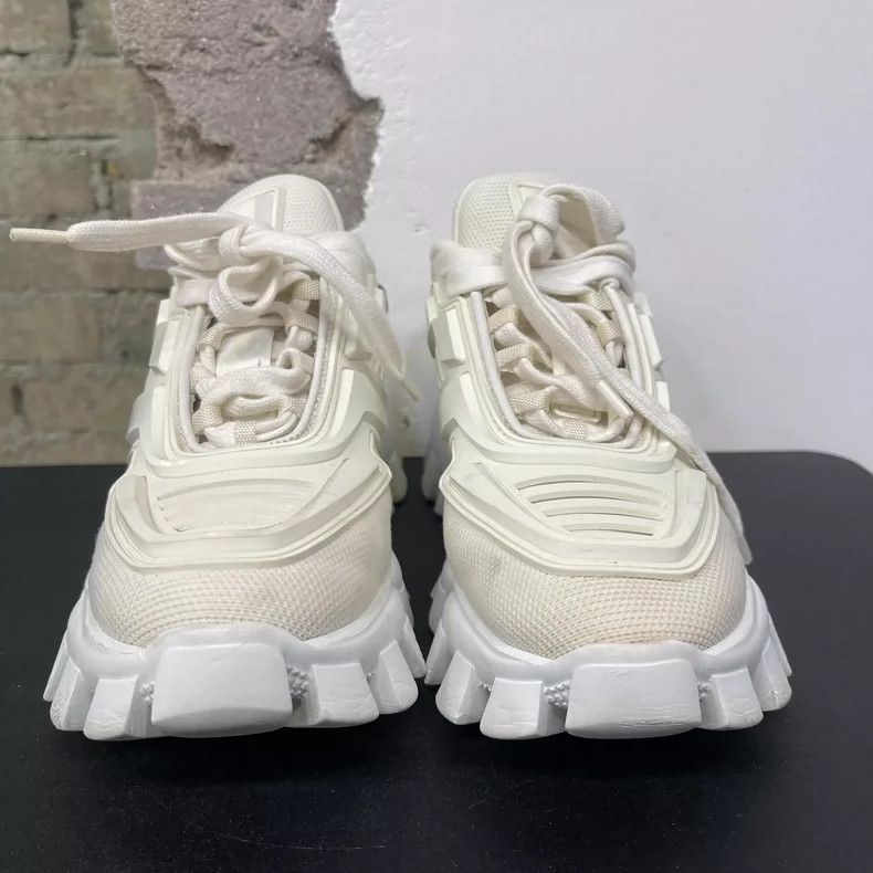 Prada Prada Thick-Soled Sneakers Size 36 Size US 8 / IT 38 - 6 Thumbnail