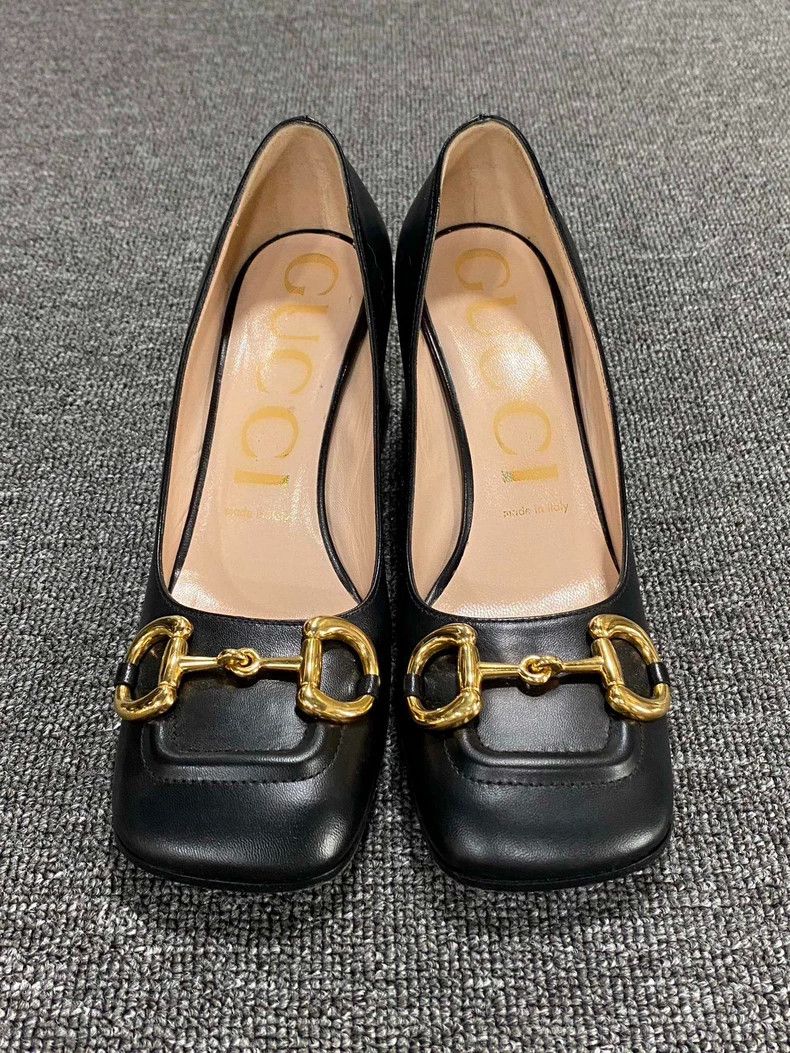 Gucci Black Mary Jane High Heels by Gucci Size US 8 / IT 38 - 5 Thumbnail