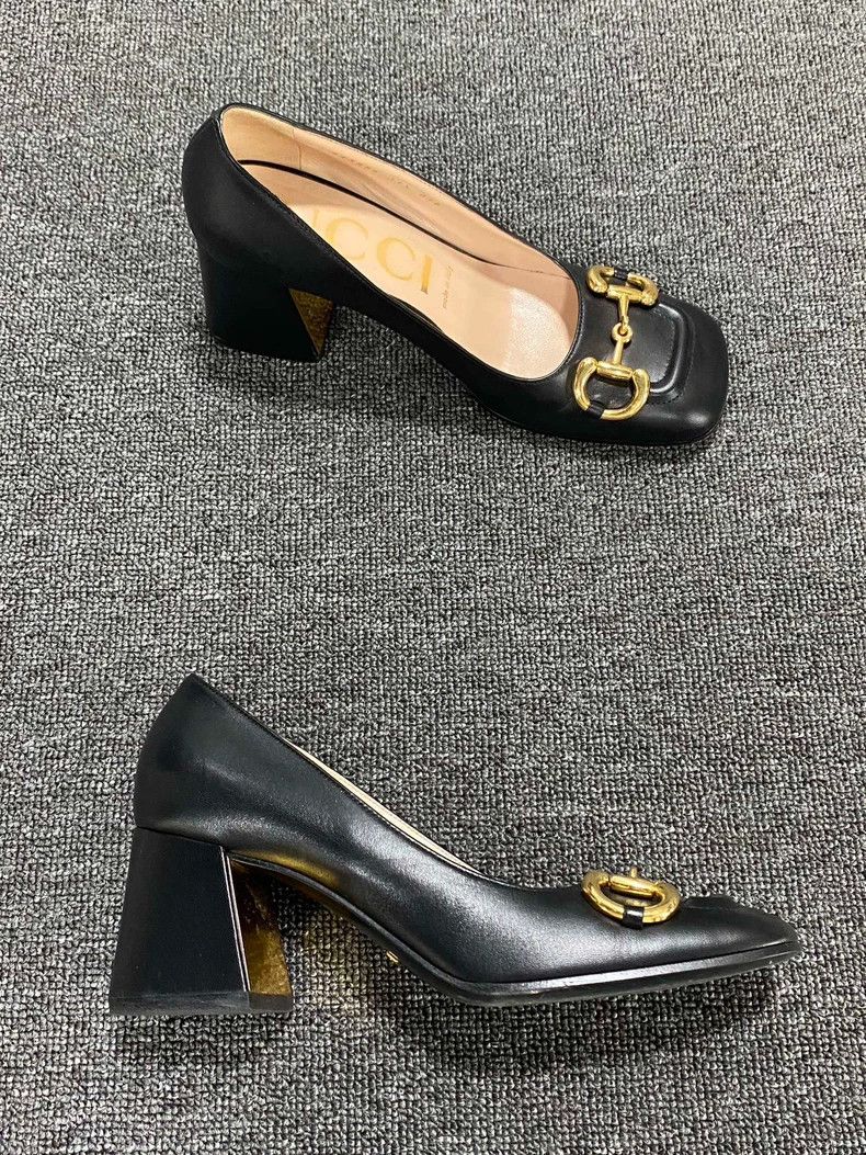 Gucci Black Mary Jane High Heels by Gucci Size US 8 / IT 38 - 3 Thumbnail