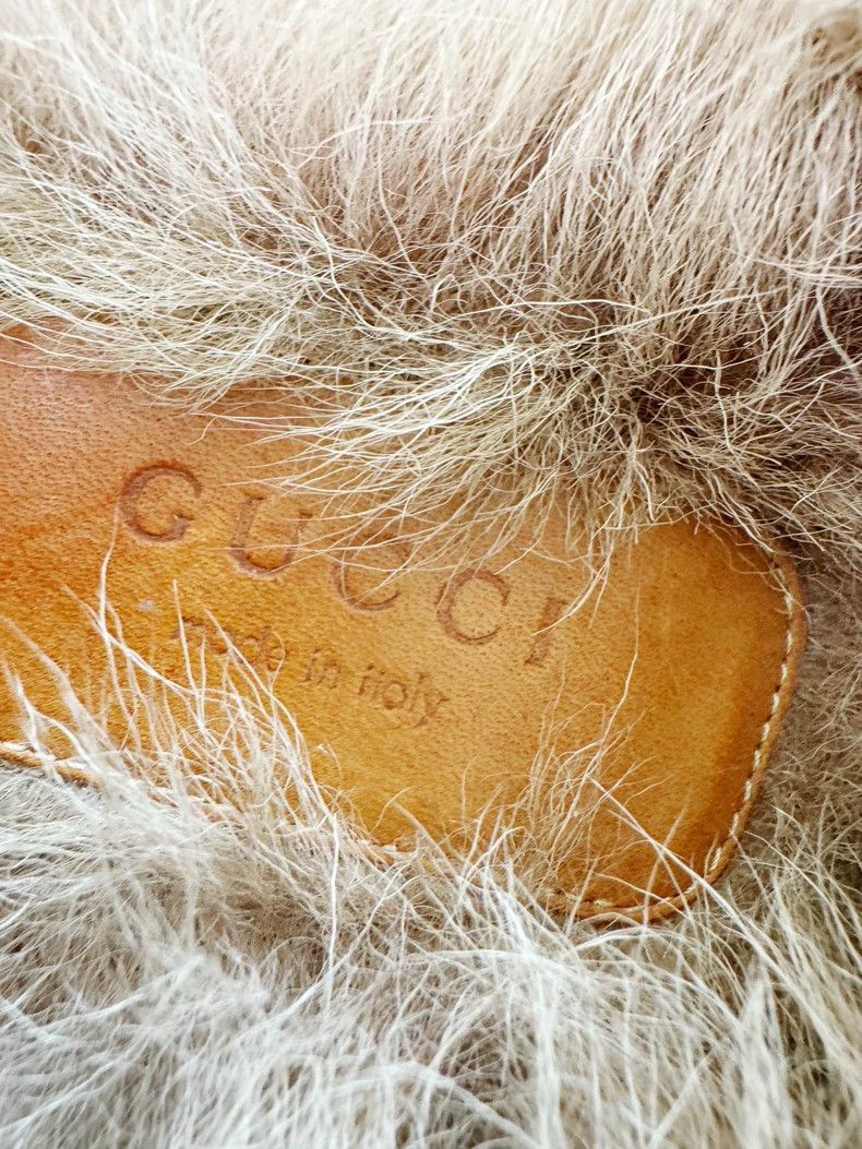 Gucci Gucci Brown Fur Slippers Size 35 Size US 5 / IT 35 - 3 Thumbnail