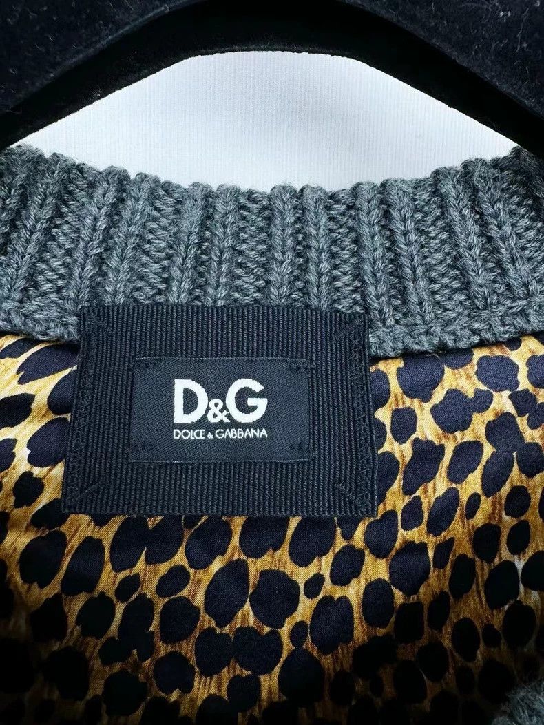 Dolce & Gabbana Dolce & Gabbana Wool Cardigan with Silk Lining Size M / US 6-8 / IT 42-44 - 2 Thumbnail
