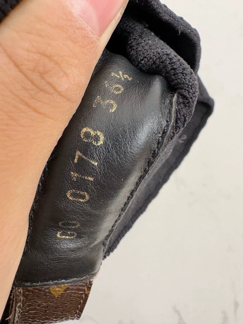 Louis Vuitton Louis Vuitton Black Sock Shoes Size 36.5 Size US 7 / IT 37 - 7 Thumbnail