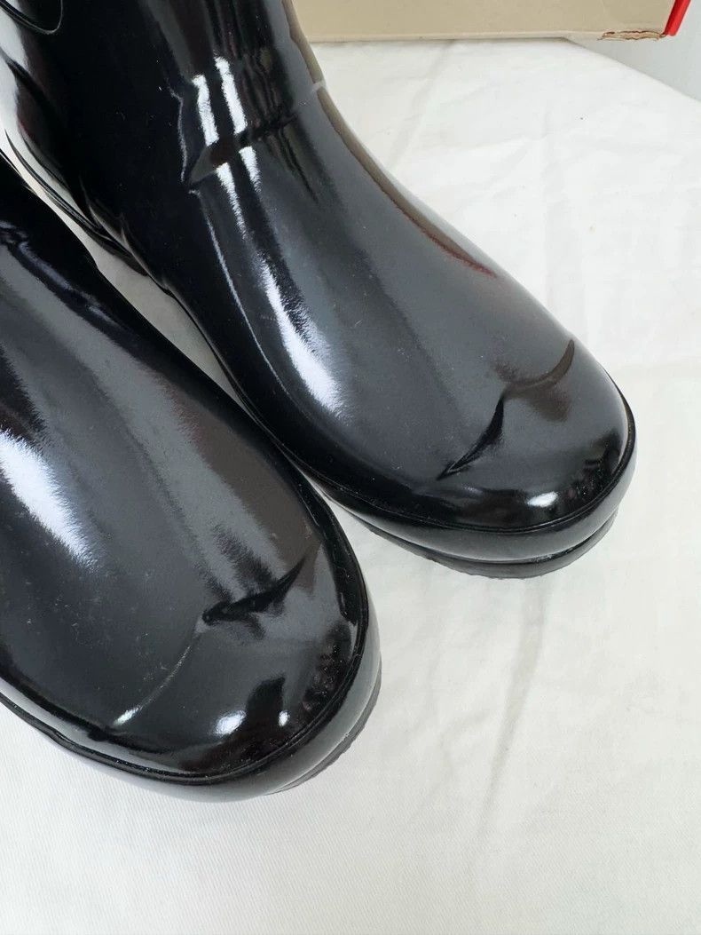 Dr. Martens Hunter Black Rain Boots Size 38 Size US 8 / IT 38 - 6 Thumbnail