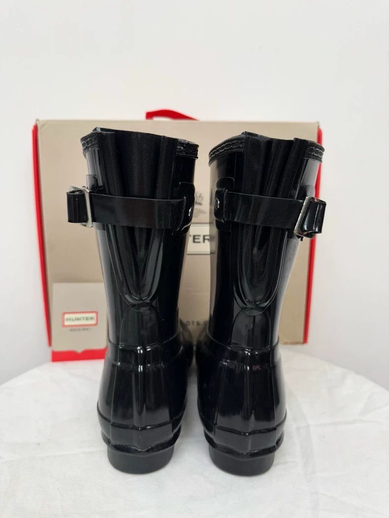 Dr. Martens Hunter Black Rain Boots Size 38 Size US 8 / IT 38 - 3 Thumbnail