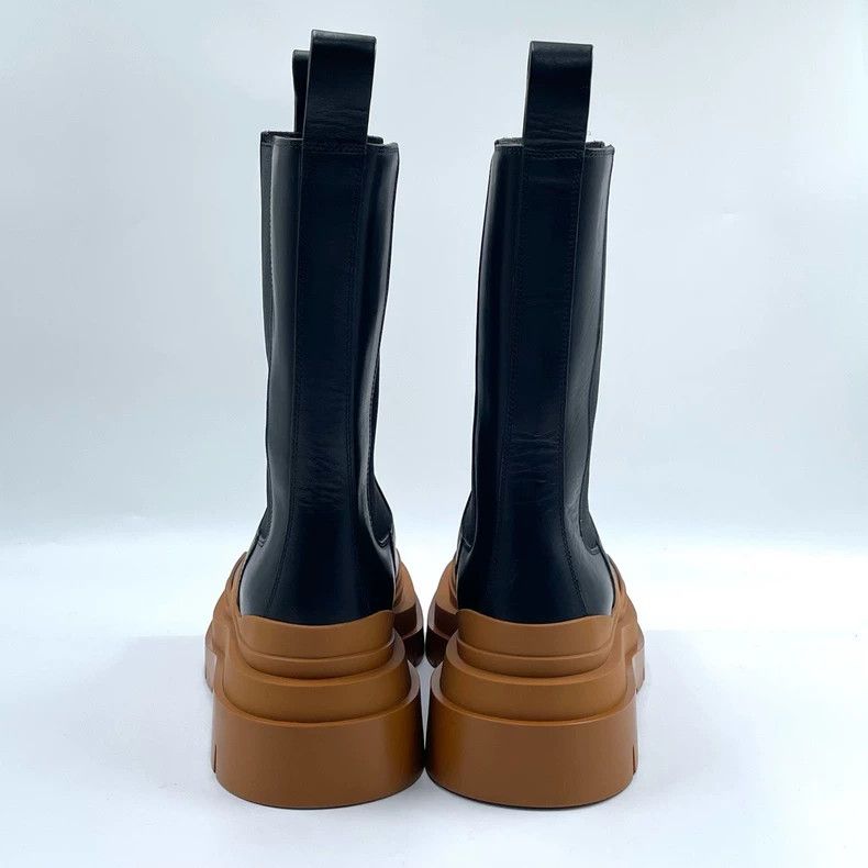 Bottega Veneta Bottega Veneta High-Top Chelsea Boots Size US 8 / IT 38 - 3 Thumbnail