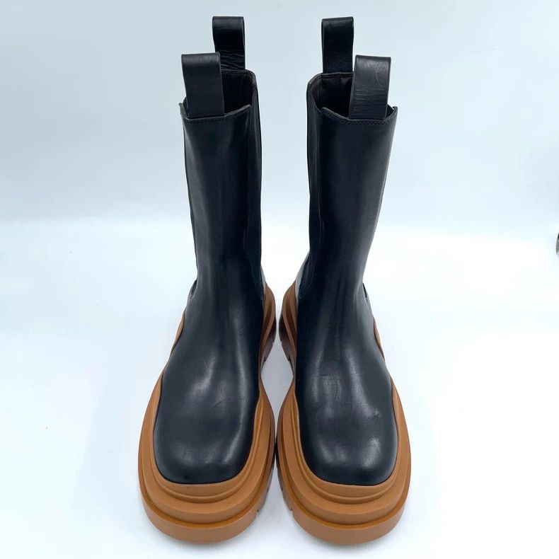 Bottega Veneta Bottega Veneta High-Top Chelsea Boots Size US 8 / IT 38 - 2 Thumbnail
