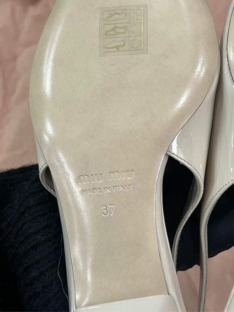 Miu Miu Miu Miu Cat Eye High Heels Size 37-yf Size US 7 / IT 37 - 6 Thumbnail