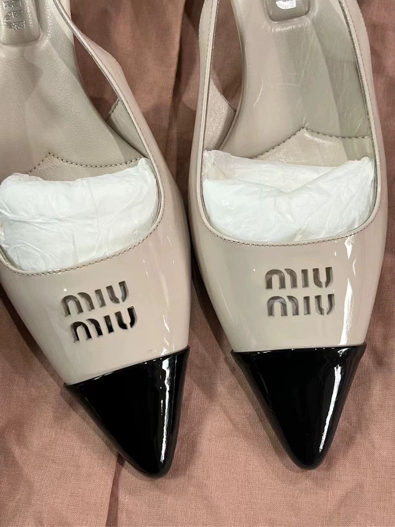 Miu Miu Miu Miu Cat Eye High Heels Size 37-yf Size US 7 / IT 37 - 2 Thumbnail