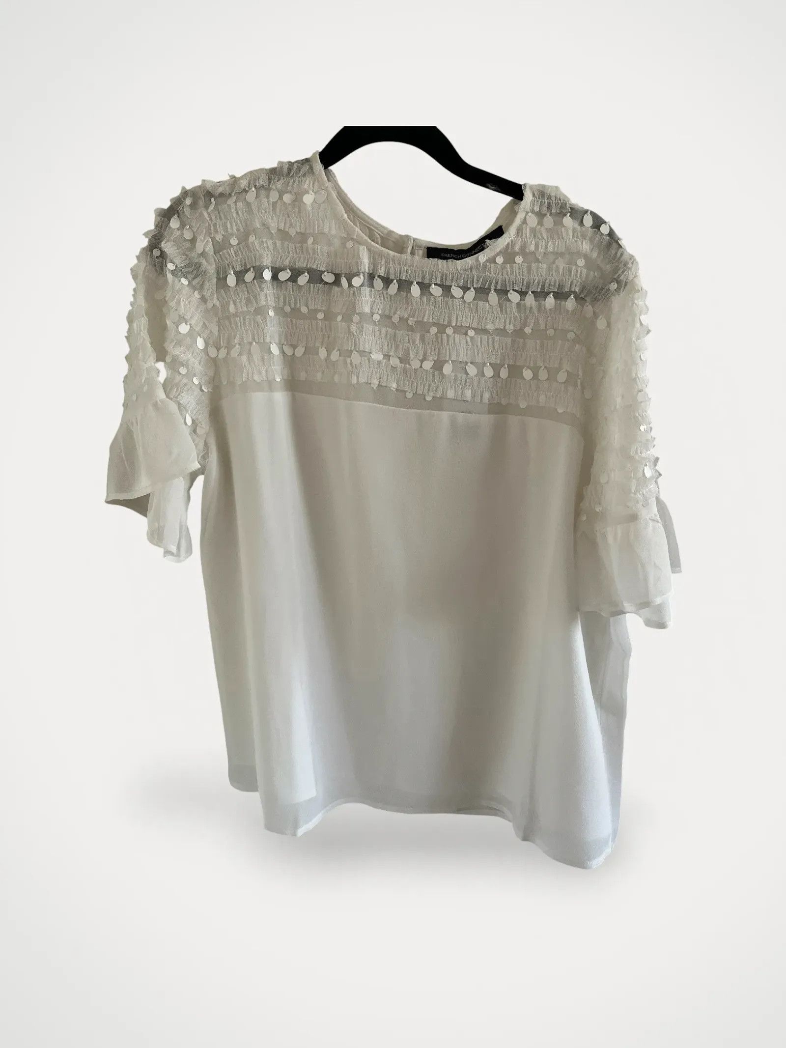 French Connection French Connection Blouse Size L / US 10 / IT 46 - 2 Thumbnail