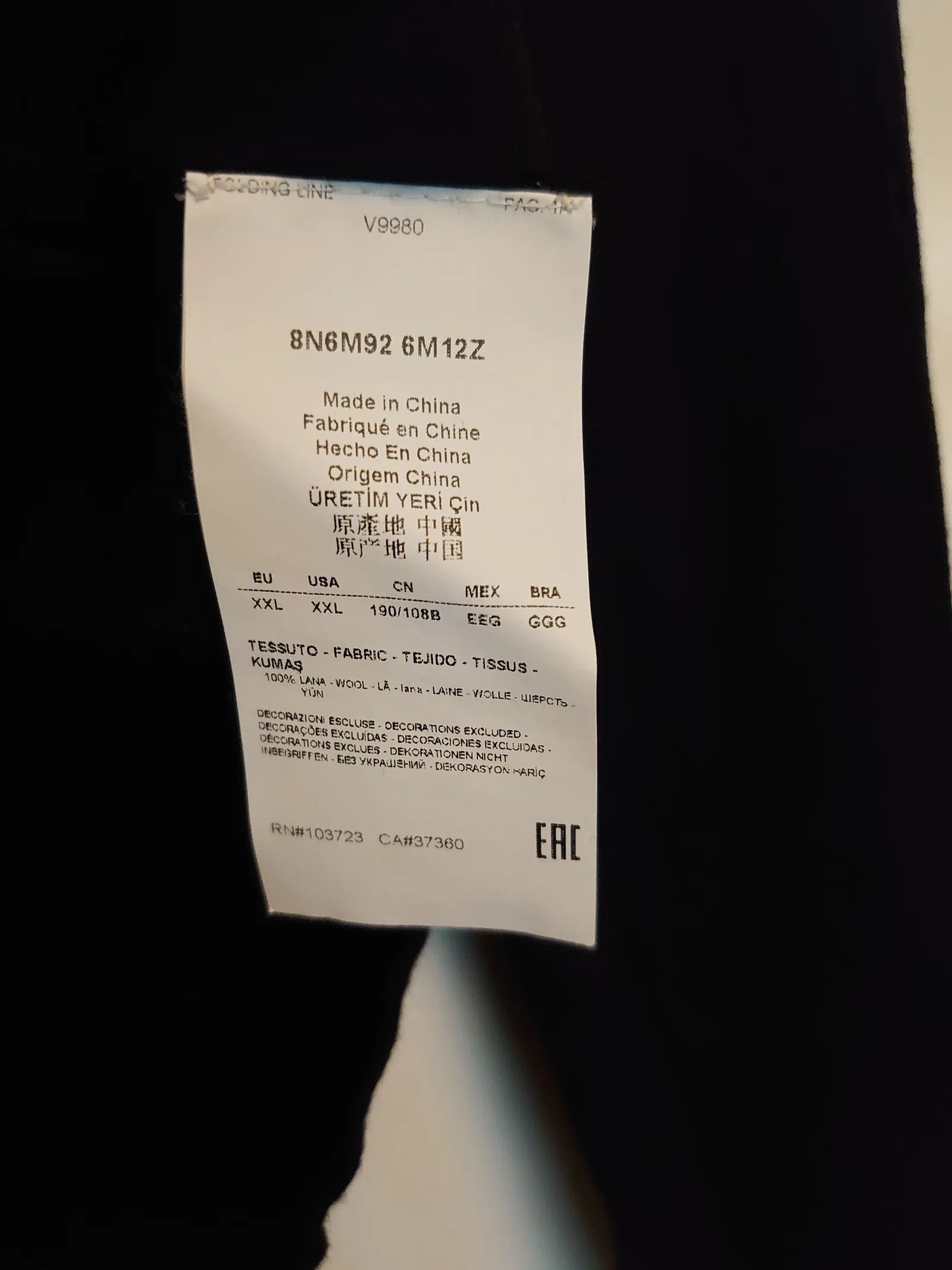 Armani Armani Armani Cardigan Size US XXL / EU 58 / 5 - 2 Thumbnail