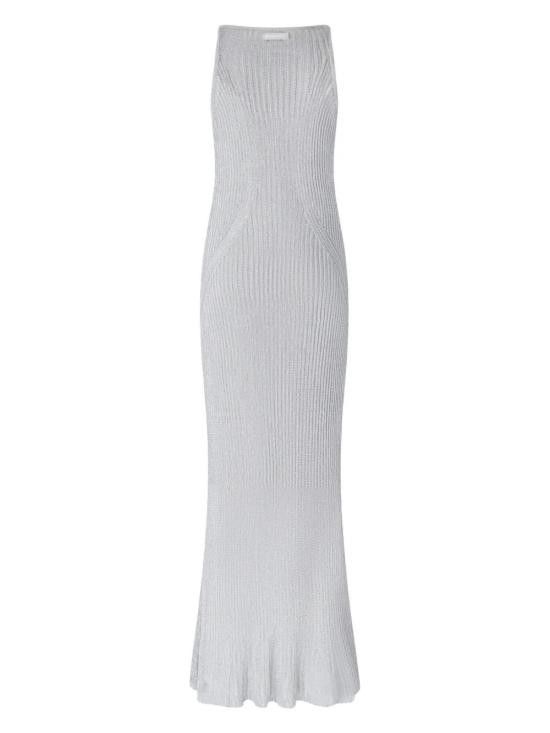 Pinko PINKO Women Dresses 105146A2LO I12 SILVER Size XS / US 0-2 / IT 36-38 - 2 Thumbnail