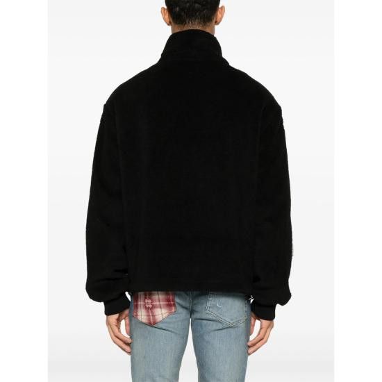 Amiri AMIRI Men Bomber Jackets AMOULW1029 001 BLACK Size US S / EU 44-46 / 1 - 2 Thumbnail