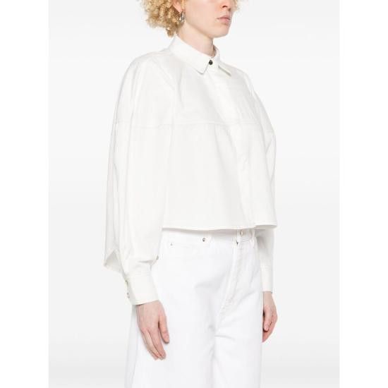 Frame FRAME Women Shirts WP25DWT006 AUCL WHITE Size XS / US 0-2 / IT 36-38 - 2 Thumbnail
