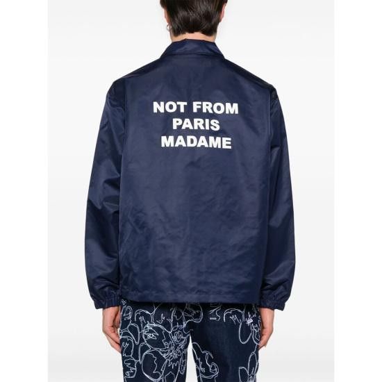Drole De Monsieur DROLE DE MONSIEUR Men Jacket PERM JT183 PA014 NAVY BLUE Size US S / EU 44-46 / 1 - 4 Thumbnail