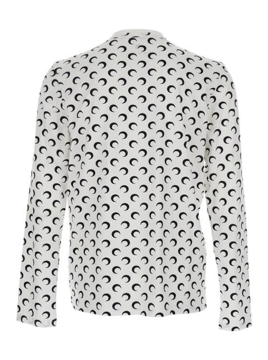 Marine Serre MARINE SERRE Men Jacket MTO116ACJER0001WH00 White Size US L / EU 52-54 / 3 - 2 Thumbnail