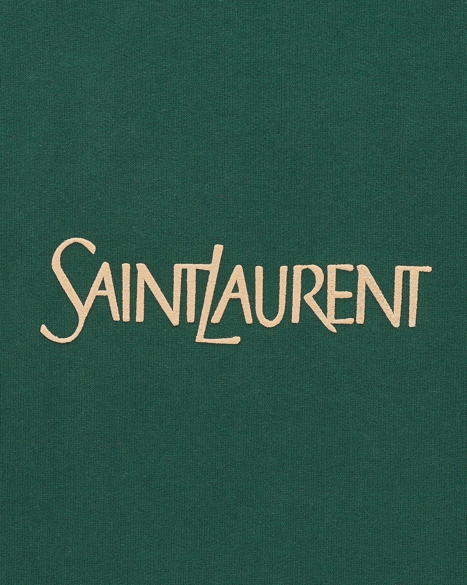 Saint Laurent Paris saint laurent sweatshirt green Size US S / EU 44-46 / 1 - 3 Thumbnail