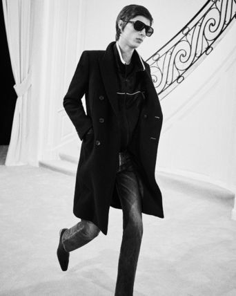 Saint Laurent Paris teddy logo-appliquéd satin jacket Size US S / EU 44-46 / 1 - 5 Thumbnail