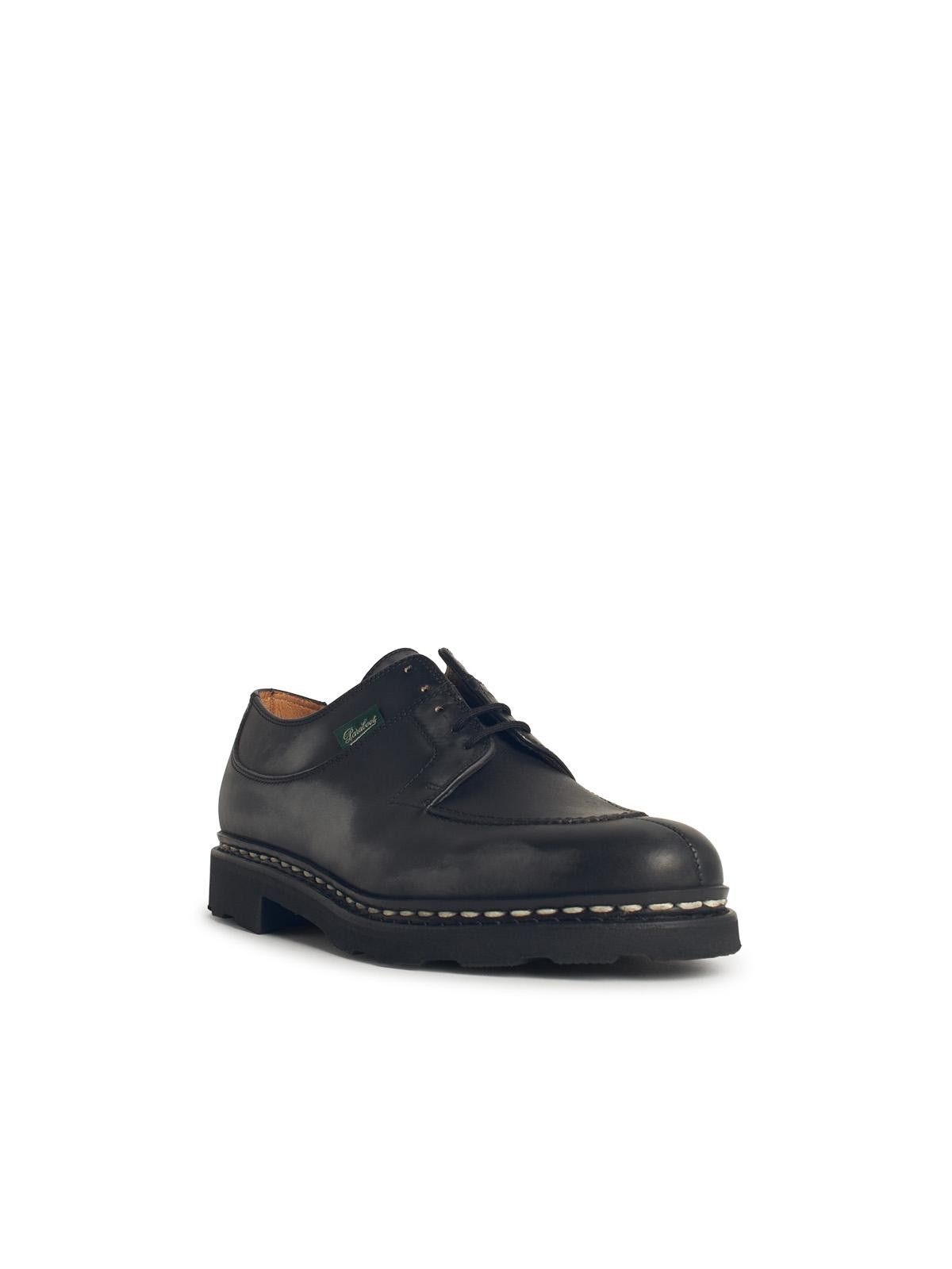 Paraboot PARABOOT Scarpa 'Avignon' In Black Leather Size US 7 / EU 40 - 2 Thumbnail