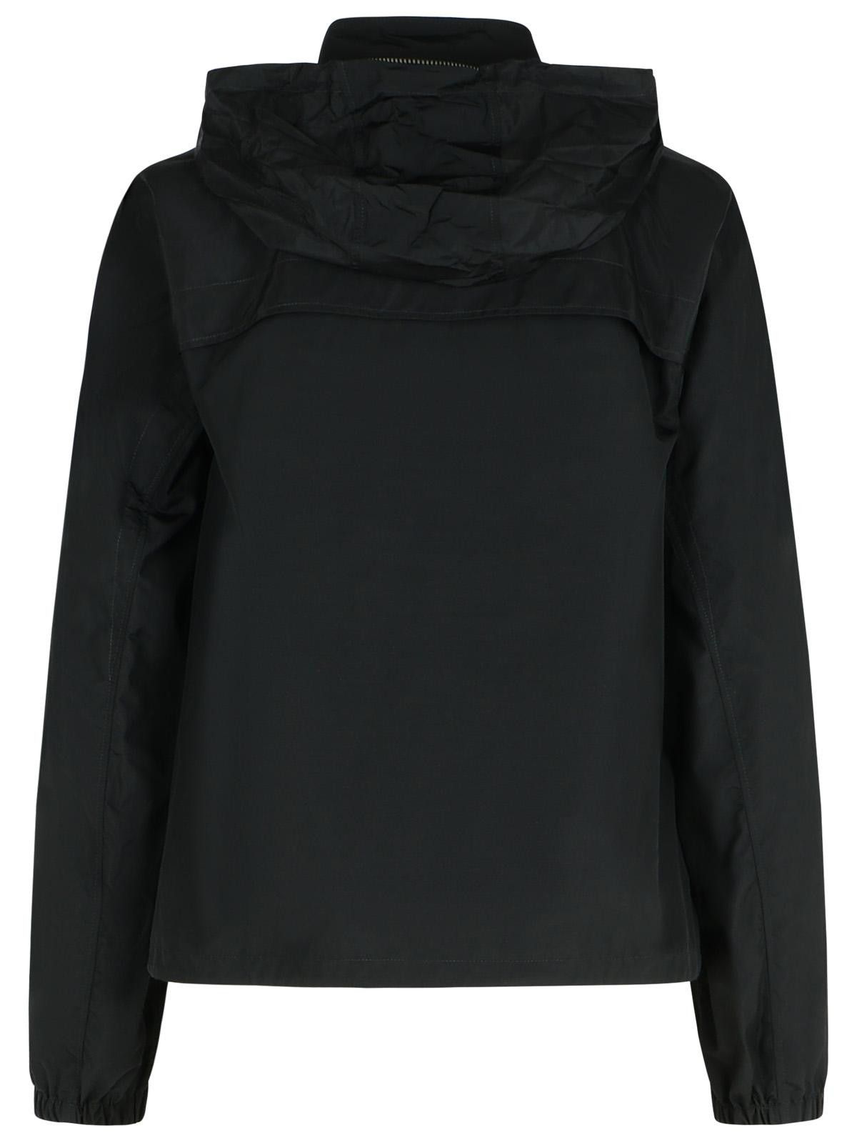 Burberry BURBERRY Black Cotton Blend Jacket Size XS / US 0-2 / IT 36-38 - 3 Thumbnail