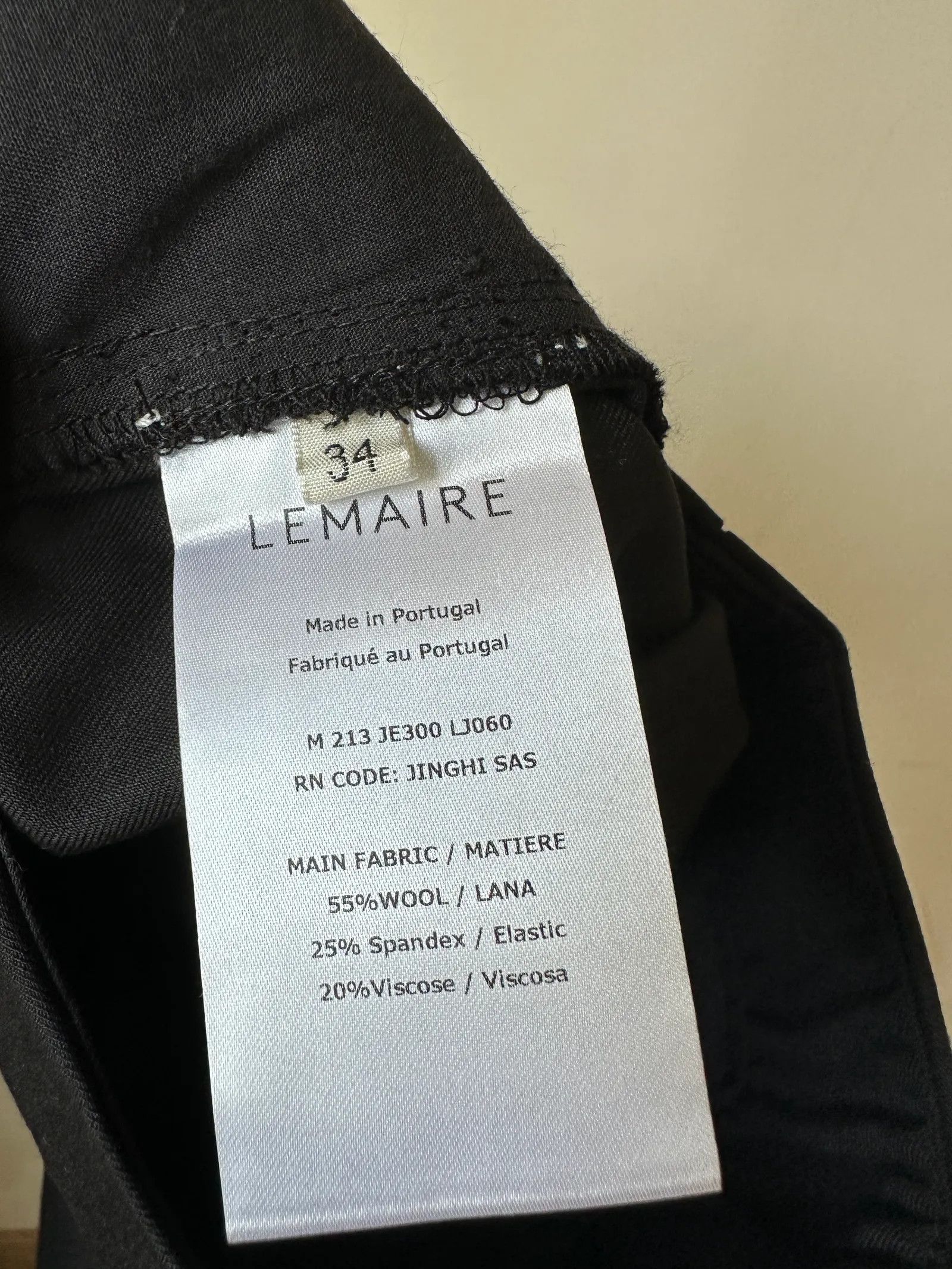Lemaire Lemaire Pants Size 25" / US 0 / IT 36 - 4 Thumbnail