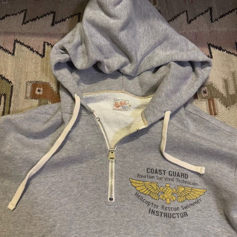 The Real McCoy's US Coast Guard Zip Sweatshirt Hoodie-dmc Size US L / EU 52-54 / 3 - 3 Thumbnail