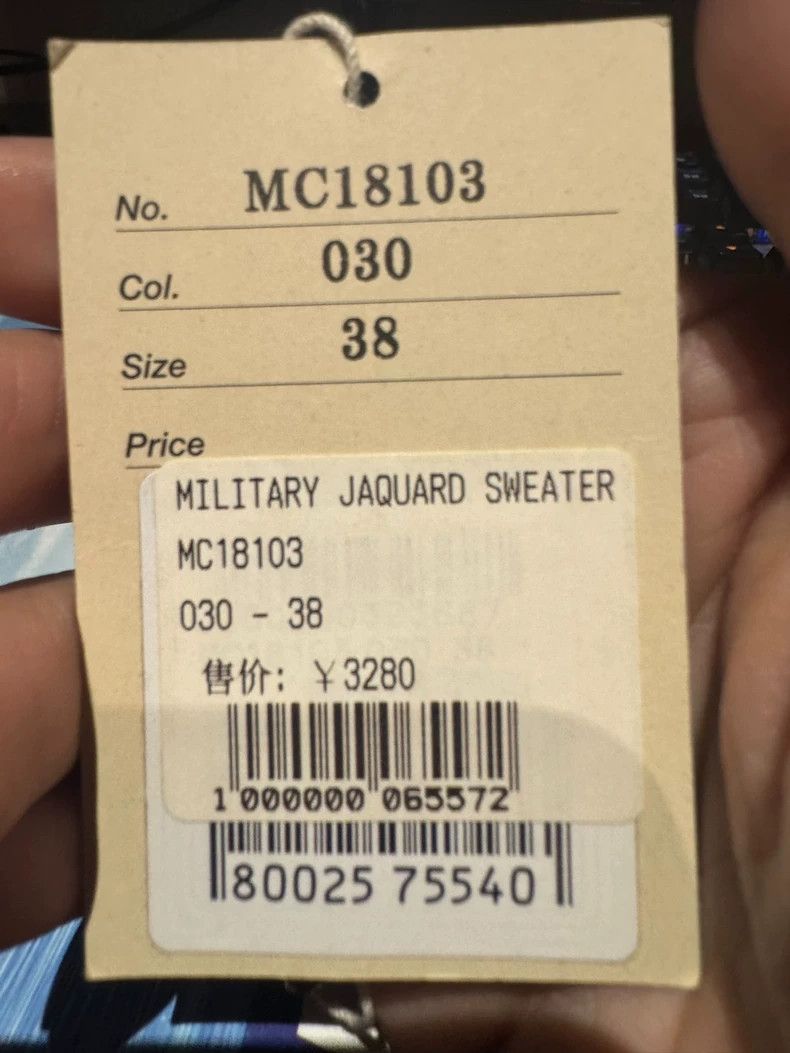 The Real McCoy's Military Inspired Wool Skull Sweater-dmc Size US M / EU 48-50 / 2 - 8 Thumbnail