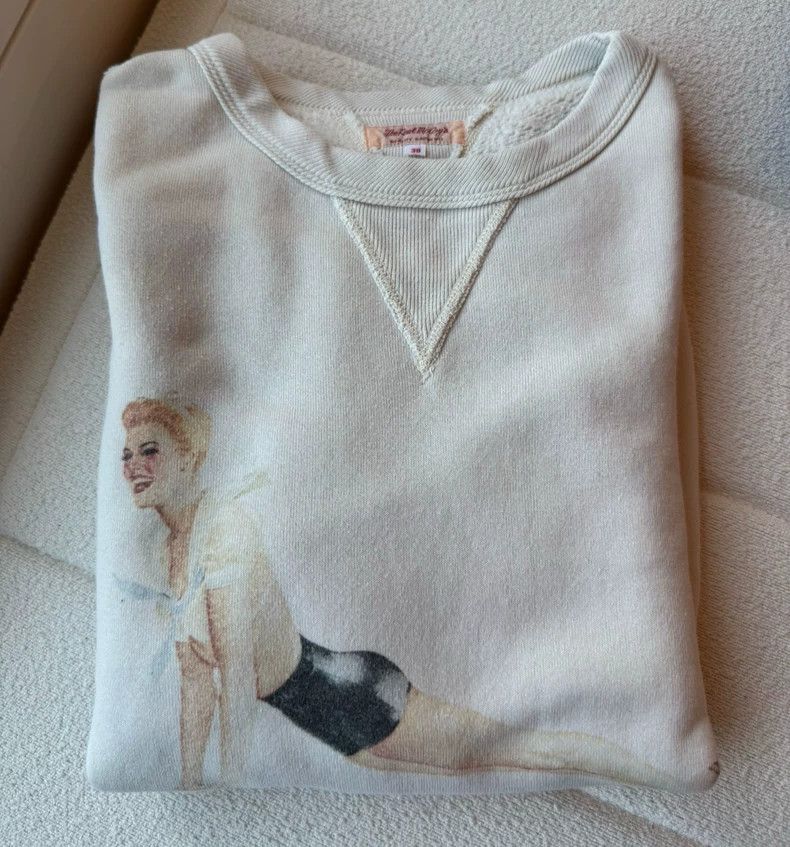 The Real McCoy's Vintage Pin Up Girls Sweatshirt by Real McCoy's-dmc Size US M / EU 48-50 / 2 - 4 Thumbnail