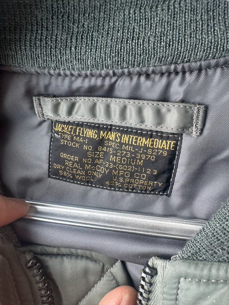 The Real McCoy's Real Mccoy's MA-1 Nylon Flight Jacket-dmc Size US M / EU 48-50 / 2 - 5 Thumbnail