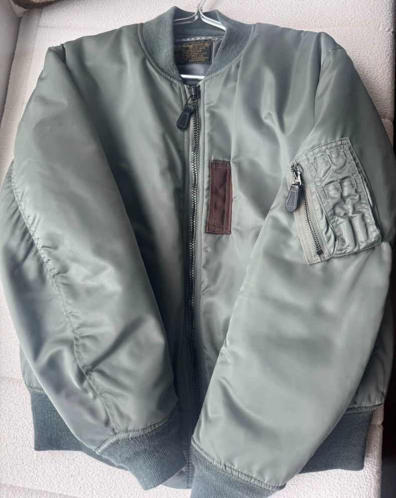 The Real McCoy's Real Mccoy's MA-1 Nylon Flight Jacket-dmc Size US M / EU 48-50 / 2 - 3 Thumbnail