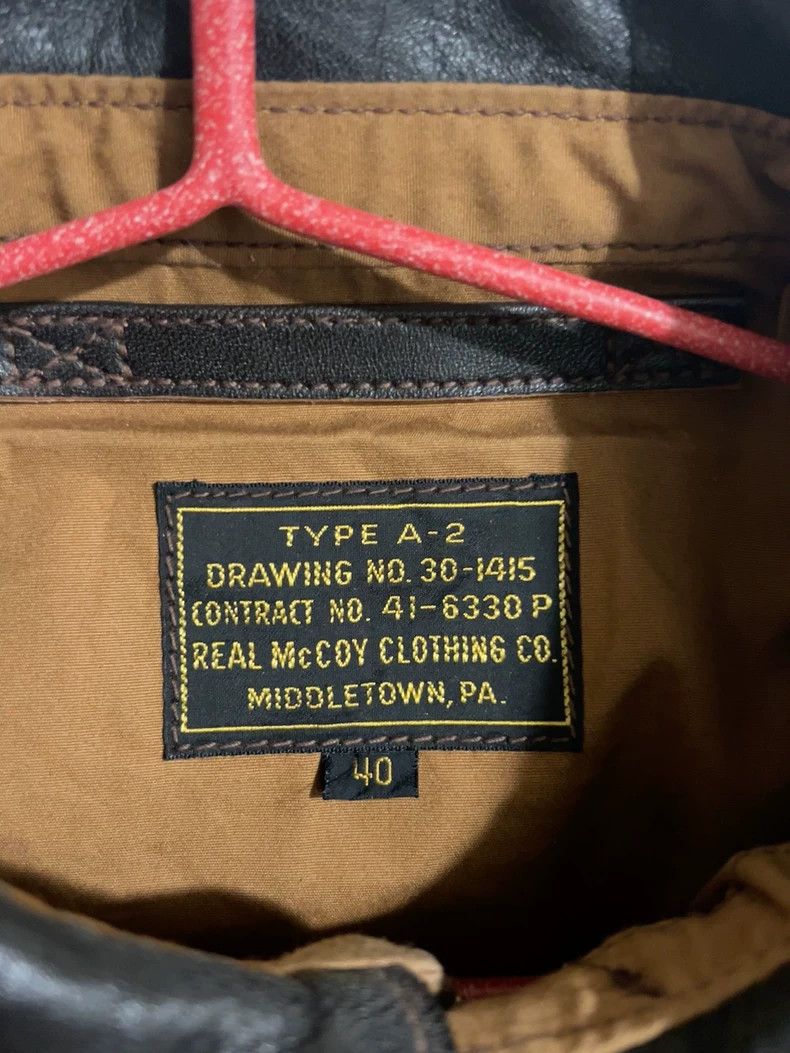 The Real McCoy's The Real McCoy's Leather Jacket Style MJ22001-dmc Size US M / EU 48-50 / 2 - 2 Thumbnail