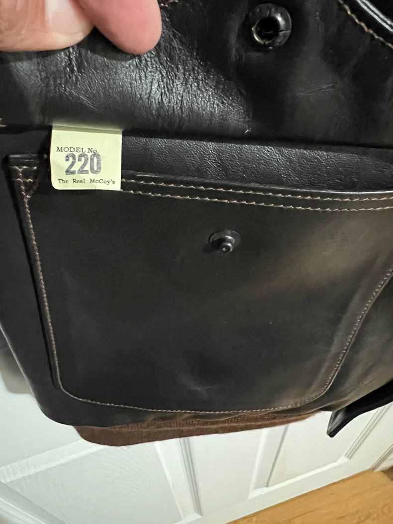 The Real McCoy's The Real McCoy's Leather Jacket Style MJ22001-dmc Size US M / EU 48-50 / 2 - 4 Thumbnail