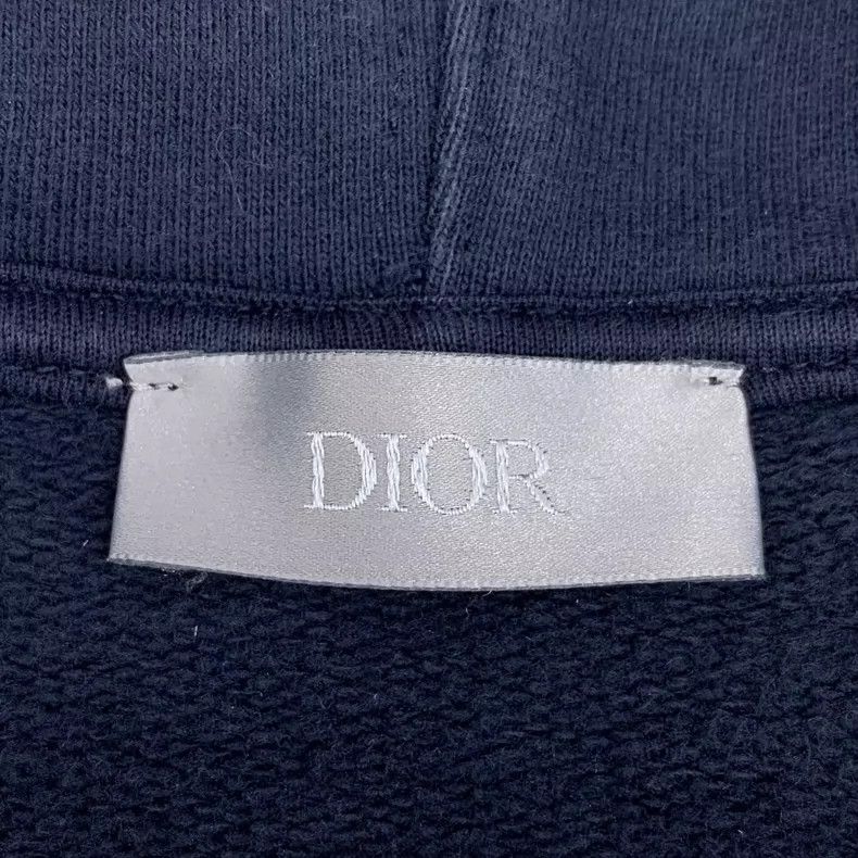 Dior Dior Navy Bee Embroidery Hooded Zip-up Sweatshirt-dmc Size US XS / EU 42 / 0 - 6 Thumbnail