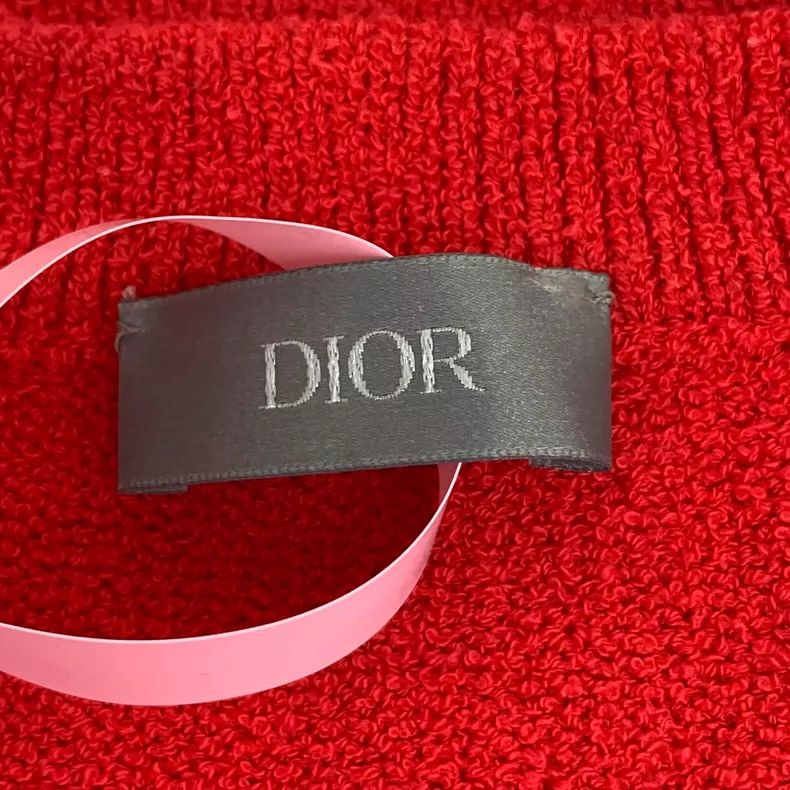 Dior Christian Dior Red Bunny Plush Cotton Sweatshirt-dmc Size US L / EU 52-54 / 3 - 6 Thumbnail