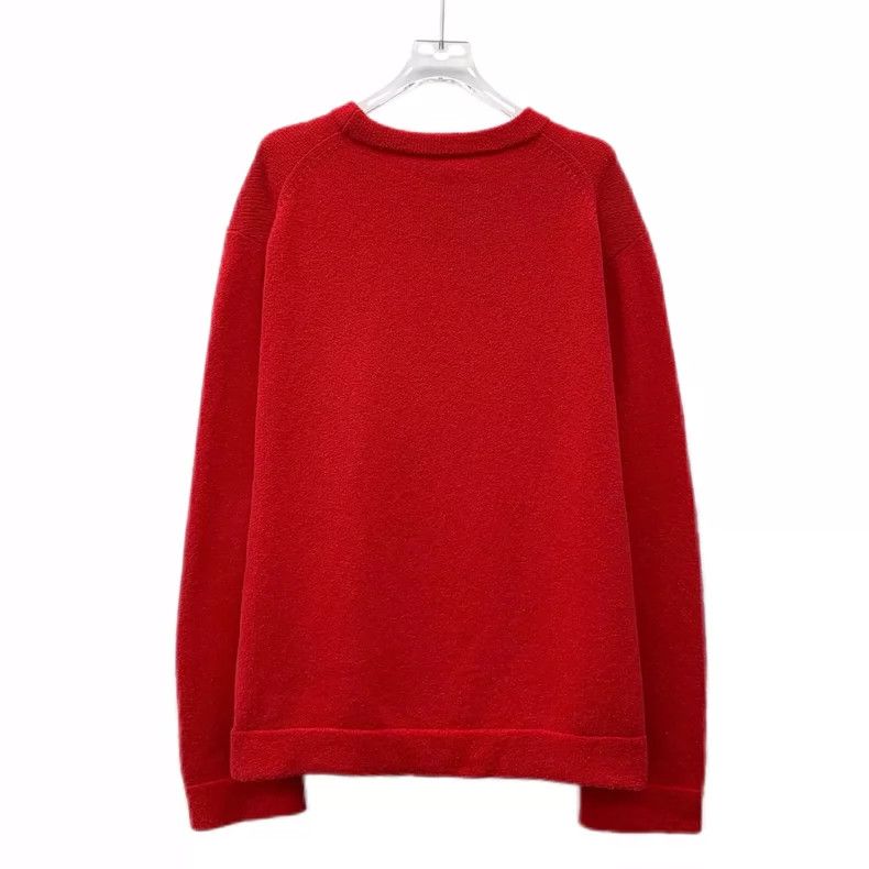 Dior Christian Dior Red Bunny Plush Cotton Sweatshirt-dmc Size US L / EU 52-54 / 3 - 2 Thumbnail