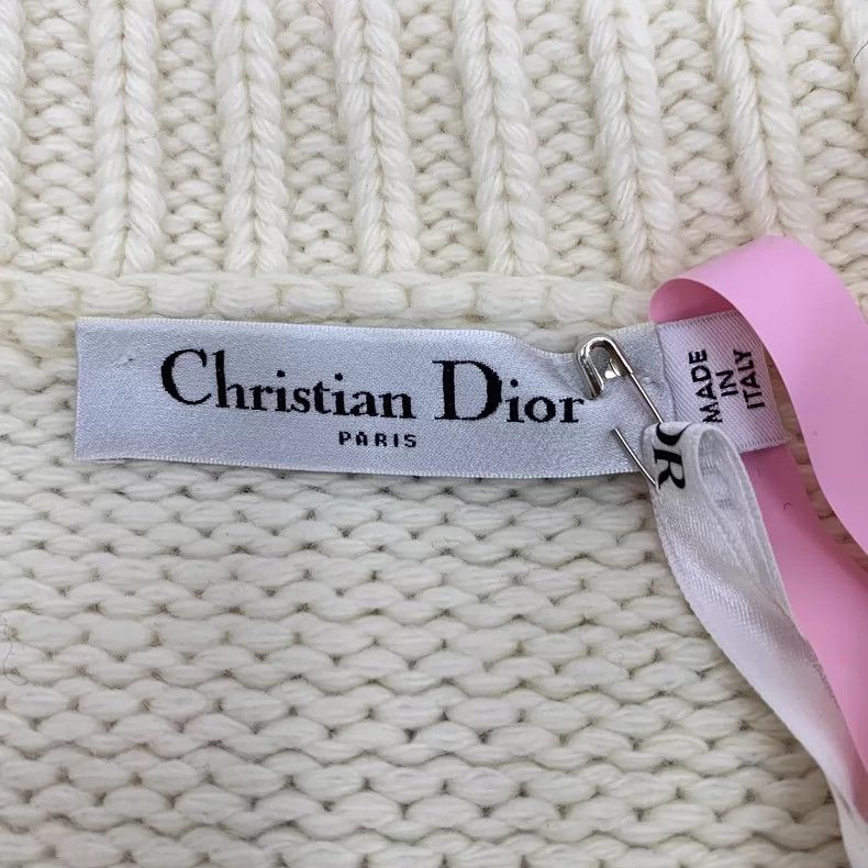 Dior Christian Dior Beige Wool Long Sleeve Sweater-dmc Size US XS / EU 42 / 0 - 6 Thumbnail